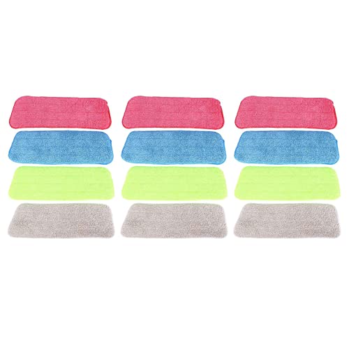 Sefdrert Reinigungsmopp für Sprühmopp und alle Sprühmopps und waschbare Mops, 12 Stück von Sefdrert