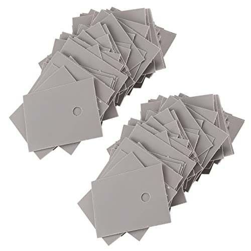 Sefdrert TO-247 Transistor-Silikon-Isolator-Isolierfolie, 26 mm x 20 mm, 100 Stück von Sefdrert