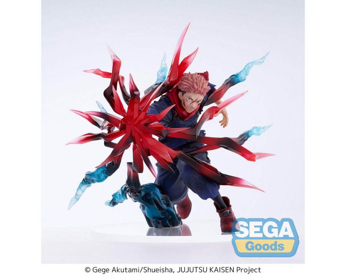 Sega Dekofigur Jujutsu Kaisen Yuji Itadori "Black Flash" Figur (15 cm) von Sega