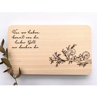 Frühstücksbrett Eichhörnchen, Christliches Geschenk Kinder, Weihnachtsgeschenk Frühstücksbrett Eichhörnchen, Christliches Geschenk Kinder, Weihnachtsgeschenk von Segenswuensche