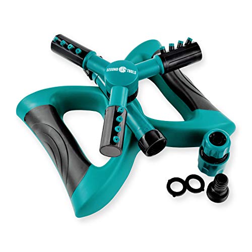 Segomo Tools 360 Grad Automatisch rotierender Garten Rasensprinkler Bewässerungssystem – GS360 Segomo Tools 360 Grad Automatisch rotierender Garten Rasensprinkler Bewässerungssystem – GS360 von Segomo Tools