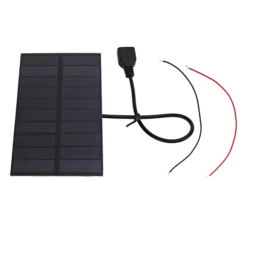 1,5W 5V Monokristalline Silizium -DIY -Solarmodule USB -Schnittstelle Flexible Mini Solar Panel Leichtes tragbar für Outdoor -Ladediy -Projekte Camping Wandern von Segrehy