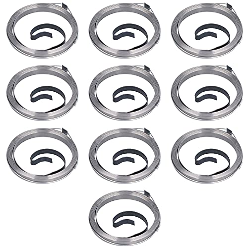 10Pcs Pull Starter Frühling Metall Starten Spule Zubehör Teil für 168F 170F Benzin Motor von Segrehy