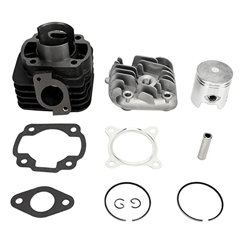 11 Stück Zylinder kolben kit 47mm Bohrung Aluminium legierung Top End Rebuild Set für Jog 50cc 2 Hub 1 E40QMB Motor 11 Stück Zylinder kolben kit 47mm Bohrung Aluminium legierung Top End Rebuild Set für Jog 50cc 2 Hub 1 E40QMB Motor von Segrehy