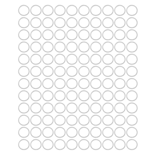 120pcs Flat Waschmaschine Edelstahldichtung Waschmaschine präzise Dicke glatte Oberfläche für die Montagelager Getriebeschrauben Haus Dekoration Fabriken Reparatur (4807-1215-0250) von Segrehy