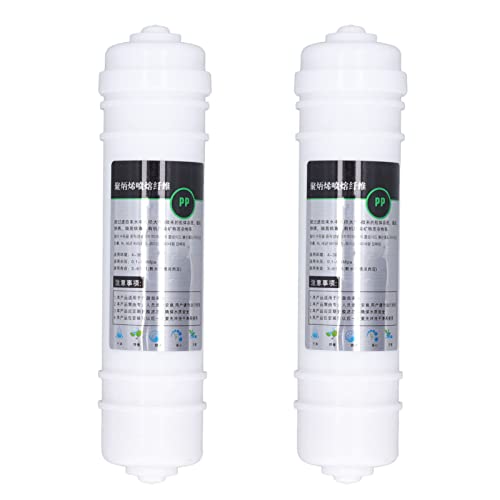 2 PCs 10 Zoll Wasserreiniger Filter PP Baumwolle Schnellanschluss Universal Ersatzfilter filtern Verunreinigungen für Heimküchengeräte ABS -Material effektiv 2 PCs 10 Zoll Wasserreiniger Filter PP Baumwolle Schnellanschluss Universal Ersatzfilter filtern Verunreinigungen für Heimküchengeräte ABS -Material effektiv von Segrehy