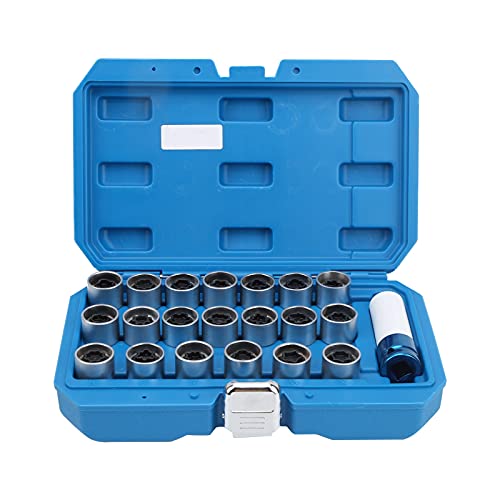 21PCS ANTI DIEBSTAHL RAD LUG NUTZ SCHLÜSSEL STUD ENTFERNUNGS WERKZEUG MIT 20 LOCKING-SCHLÜSSEL 17MM SOCKET FÜR FAHRZEUG SICHERHEITS CRMO MATERIAL LANGE TOOLBOX ENTHALTEN 21PCS ANTI DIEBSTAHL RAD LUG NUTZ SCHLÜSSEL STUD ENTFERNUNGS WERKZEUG MIT 20 LOCKING-SCHLÜSSEL 17MM SOCKET FÜR FAHRZEUG SICHERHEITS CRMO MATERIAL LANGE TOOLBOX ENTHALTEN von Segrehy