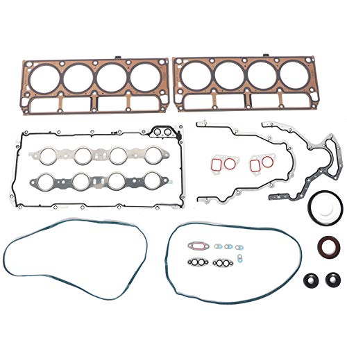 22pcs Kopfdichtung Set Bolzen Kit HS26191PT Hochwertige Aluminiumlegierungs -Gummi Ersatz für Escalade Avalanche Express Rainier von Segrehy