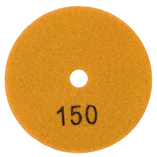 3 -Zoll -Runde Diamond Polishing Pad Granit Marmor Scheibenscheiben -Nasspolel -Politur Werkzeug (150 Grit) von Segrehy
