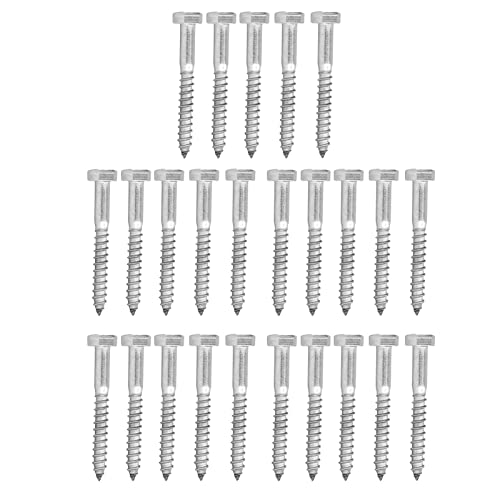 304 Edelstahl Halbgewinde -Hex -Verzögerungsschrauben selbst kippen Holz Schrauben hohe Härte Korrosionsbeständigkeit für Holzhäuser Dachkomponenten Carpentry M6 M8 50 mm bis 150 (M6*50 mm) von Segrehy