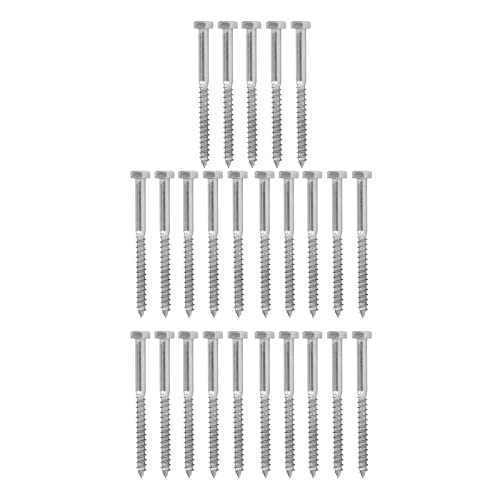304 Edelstahl Halbgewinde -Hex -Verzögerungsschrauben selbst kippen Holz Schrauben hohe Härte Korrosionsbeständigkeit für Holzhäuser Dachkomponenten Carpentry M6 M8 50 mm bis 150 (M8*100 mm) von Segrehy