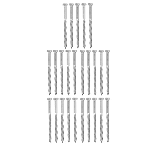 304 Edelstahl Halbgewinde -Hex -Verzögerungsschrauben selbst kippen Holz Schrauben hohe Härte Korrosionsbeständigkeit für Holzhäuser Dachkomponenten Carpentry M6 M8 50 mm bis 150 (M8*120 mm) von Segrehy