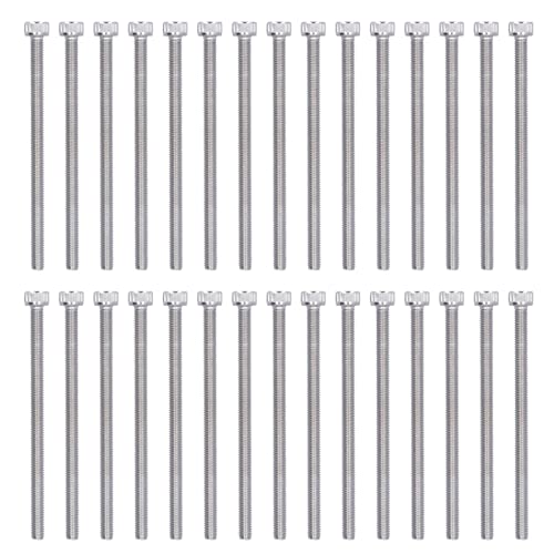 30pcs M5 Zylindrischer Kopf Hex -Sockelschraube A2 Edelstahl Hex -Kopfschraubenschraube Kit (M5*60) von Segrehy