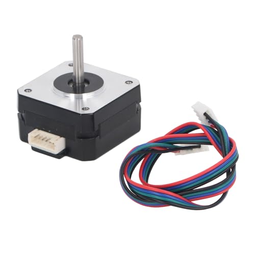 42 Stepper Motor 2 Phase 1,8 Grad hohe Drehmoment niedriger Rausch kleiner Steppermotor für 3D -Drucker CNC -Maschinen Automatisierungsausrüstung Kohlenstoffstahl 42 x 23 mm von Segrehy