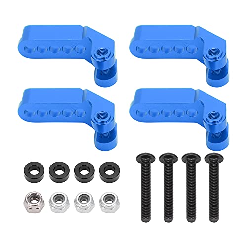 4PCS Fernbedienung Autos vorder- und hinterer Öldruckcode für TRAXXAS -4 82056-4 (Blau) von Segrehy