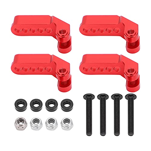 4PCS Fernbedienung Autos vorder- und hinterer Öldruckcode für TRAXXAS -4 82056-4 (Rot) von Segrehy