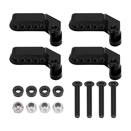 4PCS Fernbedienung Autos vorder- und hinterer Öldruckcode für TRAXXAS -4 82056-4 (Schwarz) von Segrehy