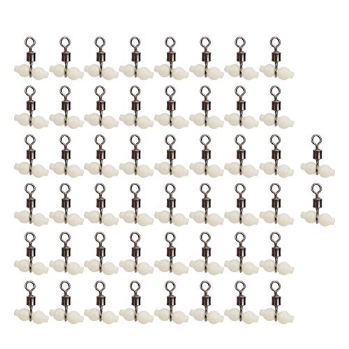 50pcs Luminous 3 -Wege 8 Form Drehhaken Line Splitter ausbalancieren Fischereizubehör für Nachtfischen 50pcs Luminous 3 -Wege 8 Form Drehhaken Line Splitter ausbalancieren Fischereizubehör für Nachtfischen von Segrehy