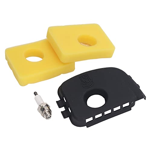 590581 Luftfilter-Abdeckungssatz, langlebiges ABS-Material, einfache Installation für 450E 500E 125CC Motorersatzteile, inklusive Luftfilter und Zündkerze von Segrehy