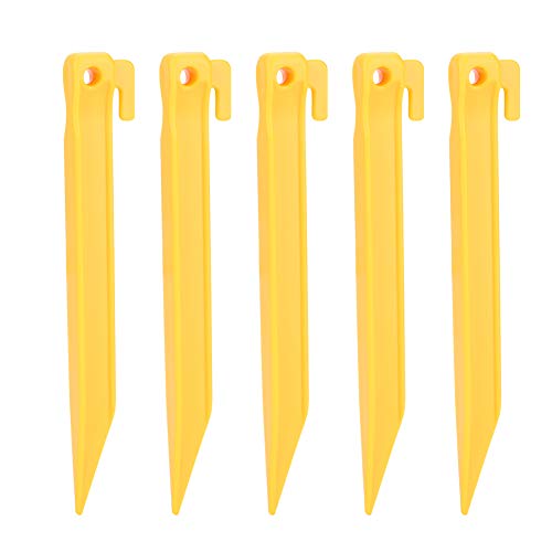 5pcs Langlebige Nylon Camping Markisen -Baldachin Zeltstift Pfarrzubehör Accessoire (Klein (13x15 cm, benötigen 3 3a Batterie)) von Segrehy
