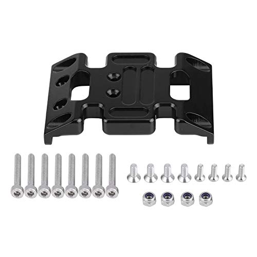 Aluminium Center Skid Plate Upgrade Accessoire Aluminium Center Skid Plate RC Auto Axial Scx10 Fernbedienungsmodell Fahrzeug Teile & ACCS Schwarz 2.76 1,89 0,59 Zoll von Segrehy