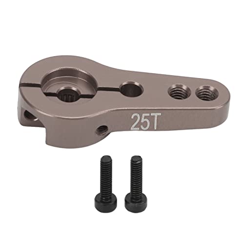 Aluminium -Servohörner einstellbar 25T Spline M3 -Gewindelenkung Servoarm für AXI90075 AXI90104 AX90058 RC -Autoteile Upgrade -Zubehör (Du färbte) von Segrehy