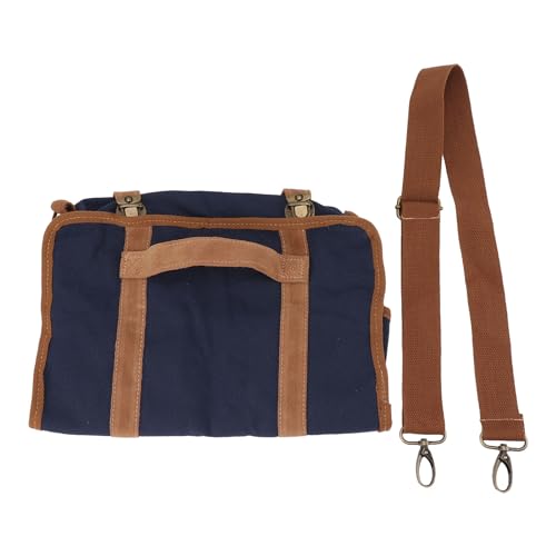 Barkeeper -Bag Multifunktional tragbares Leinwand mit großer Kapazität Leinwand Reisen Barkeeper Kit mit Riemen für Outdoor Professionelle Barkeeper Barwerkzeug (Blau) von Segrehy