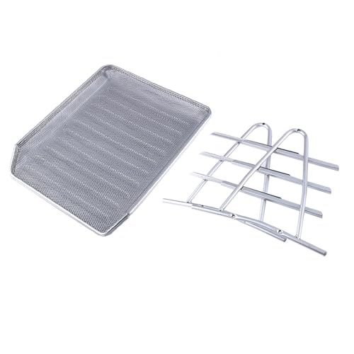 Bürodatei Schreibtisch Sortierer Dokument Papierbrief Organizer Metall Mesh Tabletts Halter Stand für Office -Studienraum langlebig alle Metallmaterial 36x31x26.5 cm Bürodatei Schreibtisch Sortierer Dokument Papierbrief Organizer Metall Mesh Tabletts Halter Stand für Office -Studienraum langlebig alle Metallmaterial 36x31x26.5 cm von Segrehy