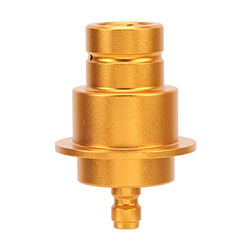 CO2 -Adapter Schnelles Trennen Sie 8 mm Aluminiumlegierung Soda -Maschinenanschluss hoher Härte, resistent für kohlensäurehaltige Getränkespender Golden oder Silber 1,4 -Zoll -Höhe (Golden) von Segrehy