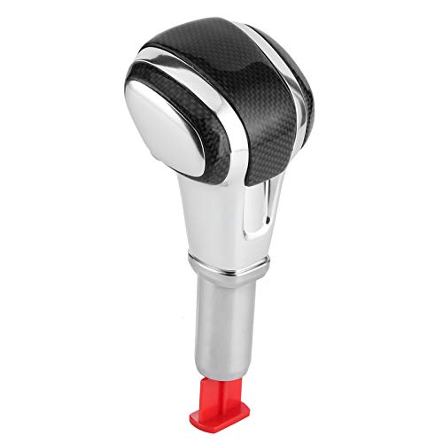 Carbon -Faserauto -Schaltknopf Schaltgetriebe für 2011 2017 Kohlefaser Silber ABS OEM 95804470000 von Segrehy