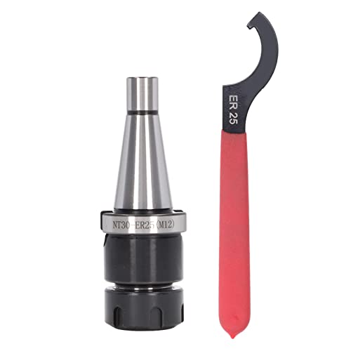 Collet Chuck Holder CNC-Fräsmaschine Werkzeug Industrielles Zubehör Hardware M12 NT30 ER25 von Segrehy