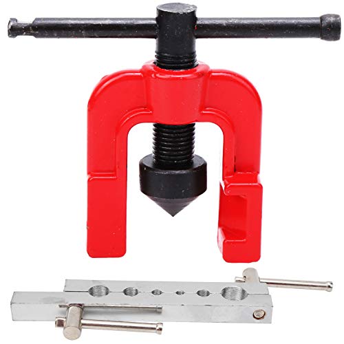 Conical Reamer Rohr Expander Werkzeug Arbeitssparkupferrohrschneider Flacking Kit für Kühlung Petrochemische und Schiffbauindustrie Edelstahl- und Eisenmaterial 2PCS -Set von Segrehy