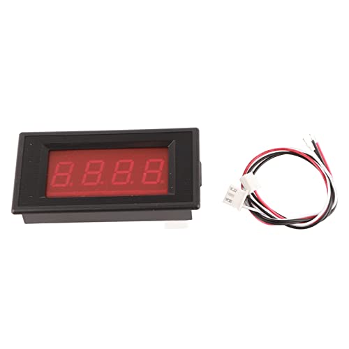 DC Digital Amperemeter Panel Messgerät 75mV 3 1/2 LED -Anzeige rot hohe Genauigkeit Schnelle Reaktionszeit 0,3s für elektrische Geräte kleine Motoren DIY -Modifikation (DC50A)75MV)) von Segrehy