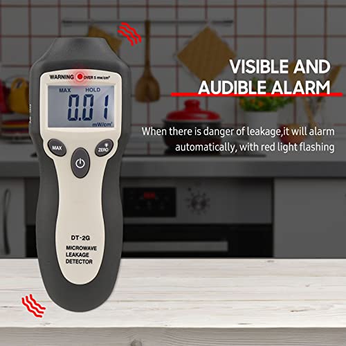 DT2G Handheld -Mikrowellen -Leckage -Detektor Hochgenauige digitale LCD -Anzeige EMF -Messgerät Elektromagnetischer Strahlungstester mit Autoalarm keine Neukalibrierung für den DT2G Handheld -Mikrowellen -Leckage -Detektor Hochgenauige digitale LCD -Anzeige EMF -Messgerät Elektromagnetischer Strahlungstester mit Autoalarm keine Neukalibrierung für den von Segrehy