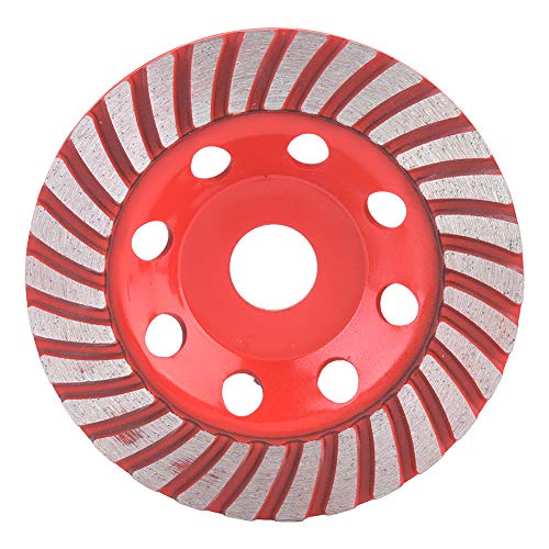 Diamantsegment Schleifrad Tasse Scheibe Hochfester Verschleiß widerstandshaltiger Schneidscheibe für Beton Granit Marmor Quarz Stein rot 125 mm Diamantsegment Schleifrad Tasse Scheibe Hochfester Verschleiß widerstandshaltiger Schneidscheibe für Beton Granit Marmor Quarz Stein rot 125 mm von Segrehy