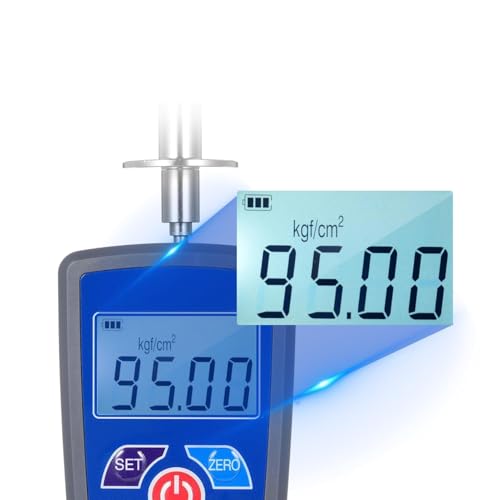 Digital Obsthärte Tester Digital Display Mini -Obst -Durometer mit Hintergrundbeleuchtung und Summeralarmfunktion für Fruchtqualitätstests ABS -Material 150x60x31m (GY-M30) von Segrehy