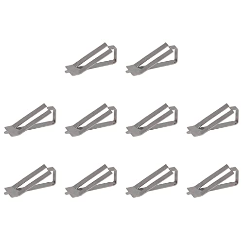 Drehclip für Glasbettfeder, hochwertiges 3D-Druckerzubehör aus Edelstahl, sicherer und stabiler Druck für Ender 3 Pro 3S 5 Pro CR 20 PRO 10S Pro, 10er-Set Drehclip für Glasbettfeder, hochwertiges 3D-Druckerzubehör aus Edelstahl, sicherer und stabiler Druck für Ender 3 Pro 3S 5 Pro CR 20 PRO 10S Pro, 10er-Set von Segrehy