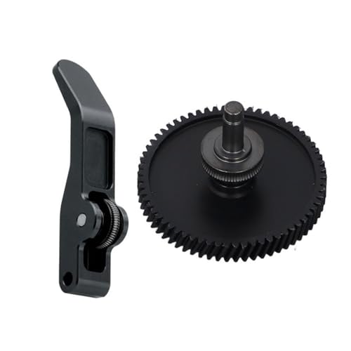 Extruder -Zahnradbaugruppe gehärteter Stahl Nano beschichtetes 3D -Druckerzubehör für A1 A1 Mini Black Aluminiumlegierung Griff verbesserte Haltbarkeit von Segrehy