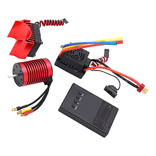 F540 3300KV Motor bürstenloser Combo 60A ESC -Programmkarte Motor Kühlkörper für 1/10 RC -Auto F540 3300KV Motor bürstenloser Combo 60A ESC -Programmkarte Motor Kühlkörper für 1/10 RC -Auto von Segrehy