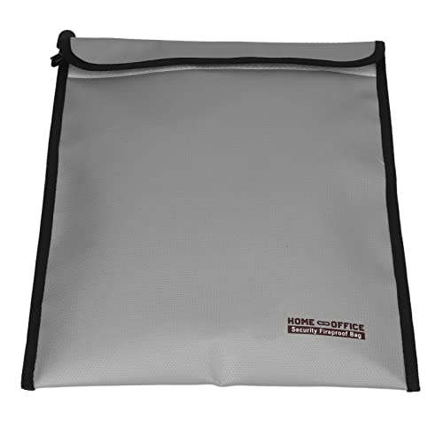 Feuerfeste Dokumentbeutel Silikonglas Glasfaser Grau Dual Reißverschlüsse Stromversorgungszertifikat für Drohnenbatterie tragbare Power Bank Anmeldeinformationen Dokumente Feuerfeste Dokumentbeutel Silikonglas Glasfaser Grau Dual Reißverschlüsse Stromversorgungszertifikat für Drohnenbatterie tragbare Power Bank Anmeldeinformationen Dokumente von Segrehy