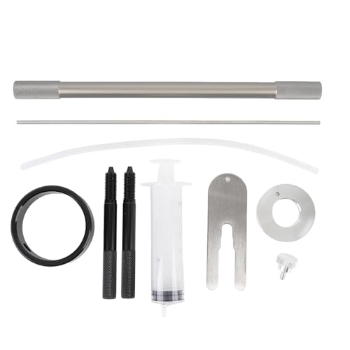 Fork Service Tool Kit Fork Ölspiegel -Werkzeug für Federkompressor -Dämpfer -Stangen -Werkzeug für die meisten regulären Patrone und umgekehrte Gabeln Fork Service Tool Kit Fork Ölspiegel -Werkzeug für Federkompressor -Dämpfer -Stangen -Werkzeug für die meisten regulären Patrone und umgekehrte Gabeln von Segrehy