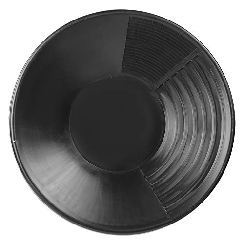 Goldwaschpfanne, multifunktionales schwarzes Kunststoff-Goldwaschen, Klassifizieren, Sieben, Rauschen, leichte, langlebige Prospektionsausrüstung für Goldsucher, Goldwaschpfanne, multifunktionales schwarzes Kunststoff-Goldwaschen, Klassifizieren, Sieben, Rauschen, leichte, langlebige Prospektionsausrüstung für Goldsucher, von Segrehy
