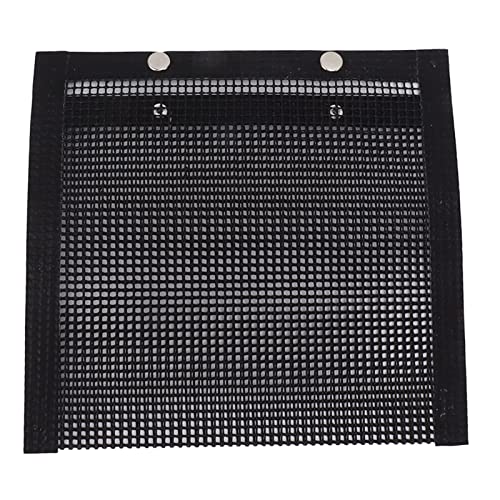 Grillbeutel von BBQ Mesh REVERSICHTE NICHT STAND Temperaturbeständige Maschengrillsbeutel für Holzkohlegasmikrowellen -Ofenglasfaser (30x24cm/11.81x9.45in) von Segrehy