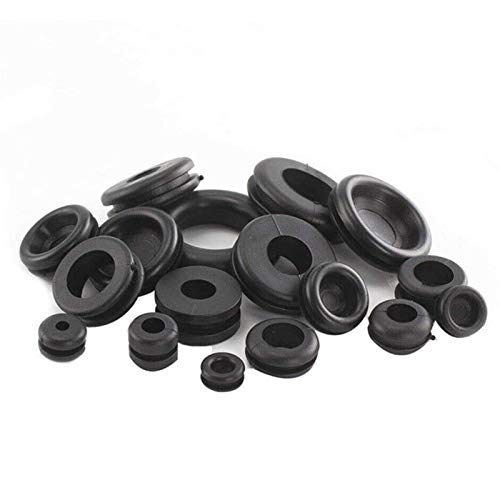 Gummi -Jugendhilfe -Versiegelungsringe 180pcs Sortiment Flexibler Haltbarer elektrischer Widerstand für Drähte Stecker Kabel schwarz 8 Größen Gummi -Jugendhilfe -Versiegelungsringe 180pcs Sortiment Flexibler Haltbarer elektrischer Widerstand für Drähte Stecker Kabel schwarz 8 Größen von Segrehy
