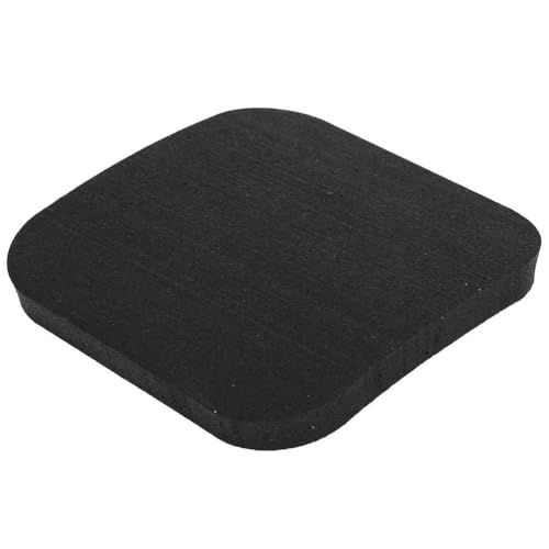 Gummi -Pads Laufband Farbspot Kissen Schockdämpfung Set Home Fitnessstudio (6 Stücke reines Schwarz) von Segrehy