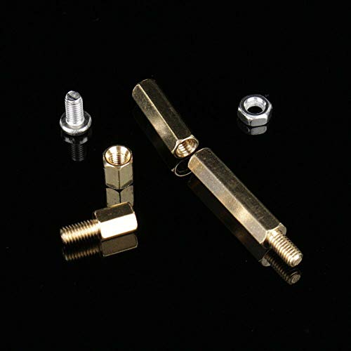 M3 männliche weibliche Hex Messing -Standoff -Spacer -Kit 910pcs Sortierte Schraubmutter -Waschmaschine Set für PCB Motherboard Montage Electronics Reparatur und DIY -Projekte M3 männliche weibliche Hex Messing -Standoff -Spacer -Kit 910pcs Sortierte Schraubmutter -Waschmaschine Set für PCB Motherboard Montage Electronics Reparatur und DIY -Projekte von Segrehy