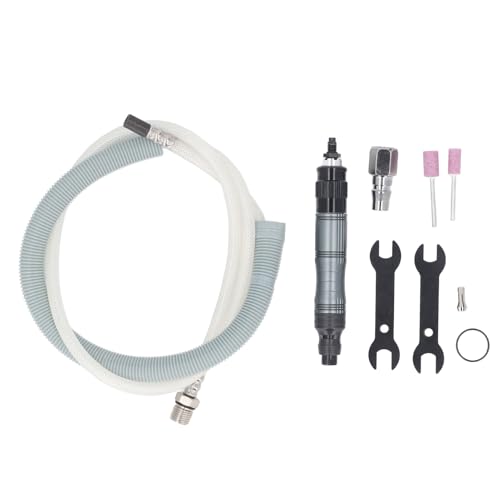 Mini Air Die Kit 1/4in 70000 U/min Hochgeschwindigkeit Pneumatic Bleistift mit 2,38 mm 3 mm Collet zum Schneiden von Polierschweißen in Metallholz Automobilautomotive von Segrehy