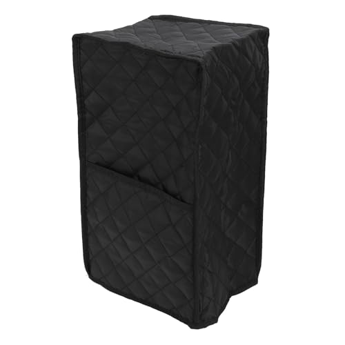 Mixer Staubabdeckung Leicht weiches Stoff -Stoff -Appliance Protector für Küchenmischungen und Küchenmaschine Schwarz 23x18x42cm von Segrehy