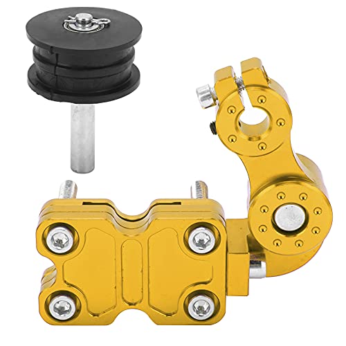 Motorradkettenspanner Automatischer Einsteller Universal ATV Offroad Fahrzeug Dirt Bike (Gelb) von Segrehy