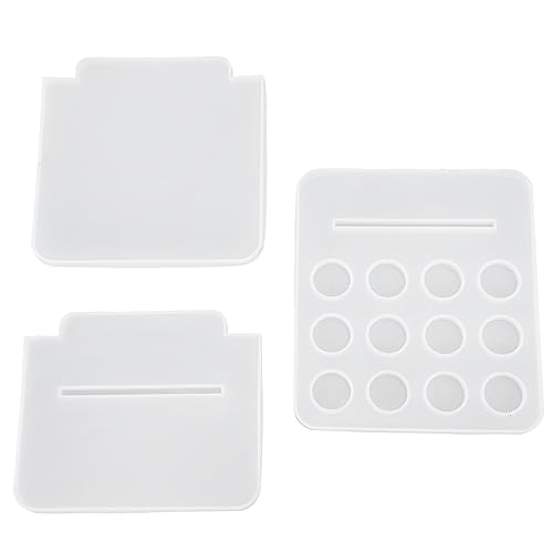Ölregal Silikonform Premium wiederverwendbarer Speicherorganisator für DIY -Epoxidharz -Crafting Home Decor 3pcs Set Ölregal Silikonform Premium wiederverwendbarer Speicherorganisator für DIY -Epoxidharz -Crafting Home Decor 3pcs Set von Segrehy